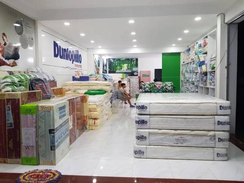 trải nghiệm nằm thử nệm Dunlopillo tại nhà