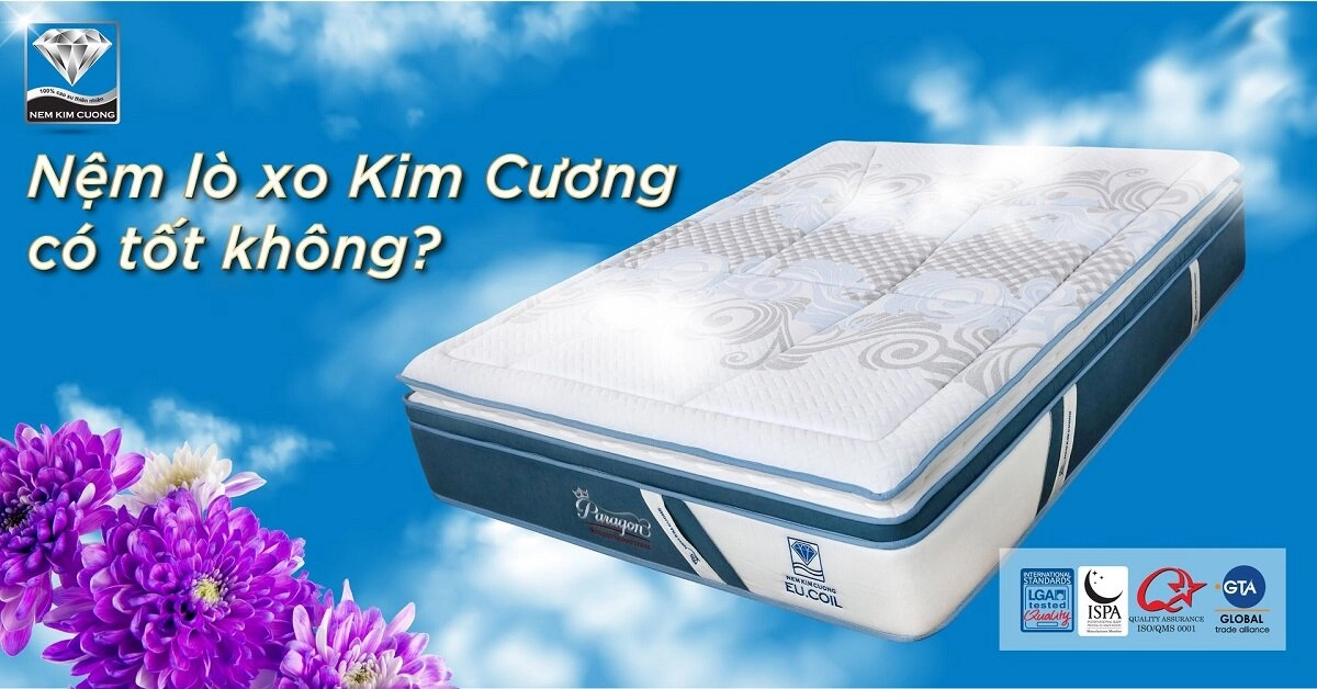 Tư thế ngủ chuẩn trên nệm lò xo Kim Cương