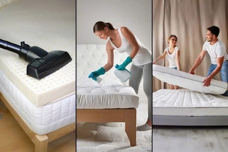 vệ sinh nệm nước Con Cưng bằng khăn mềm