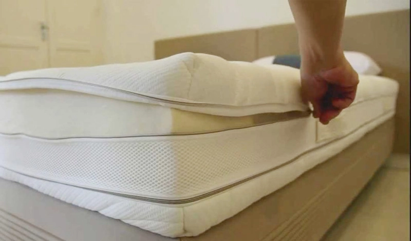 áo nệm Vinalatex tháo rời vệ sinh sạch sẽ