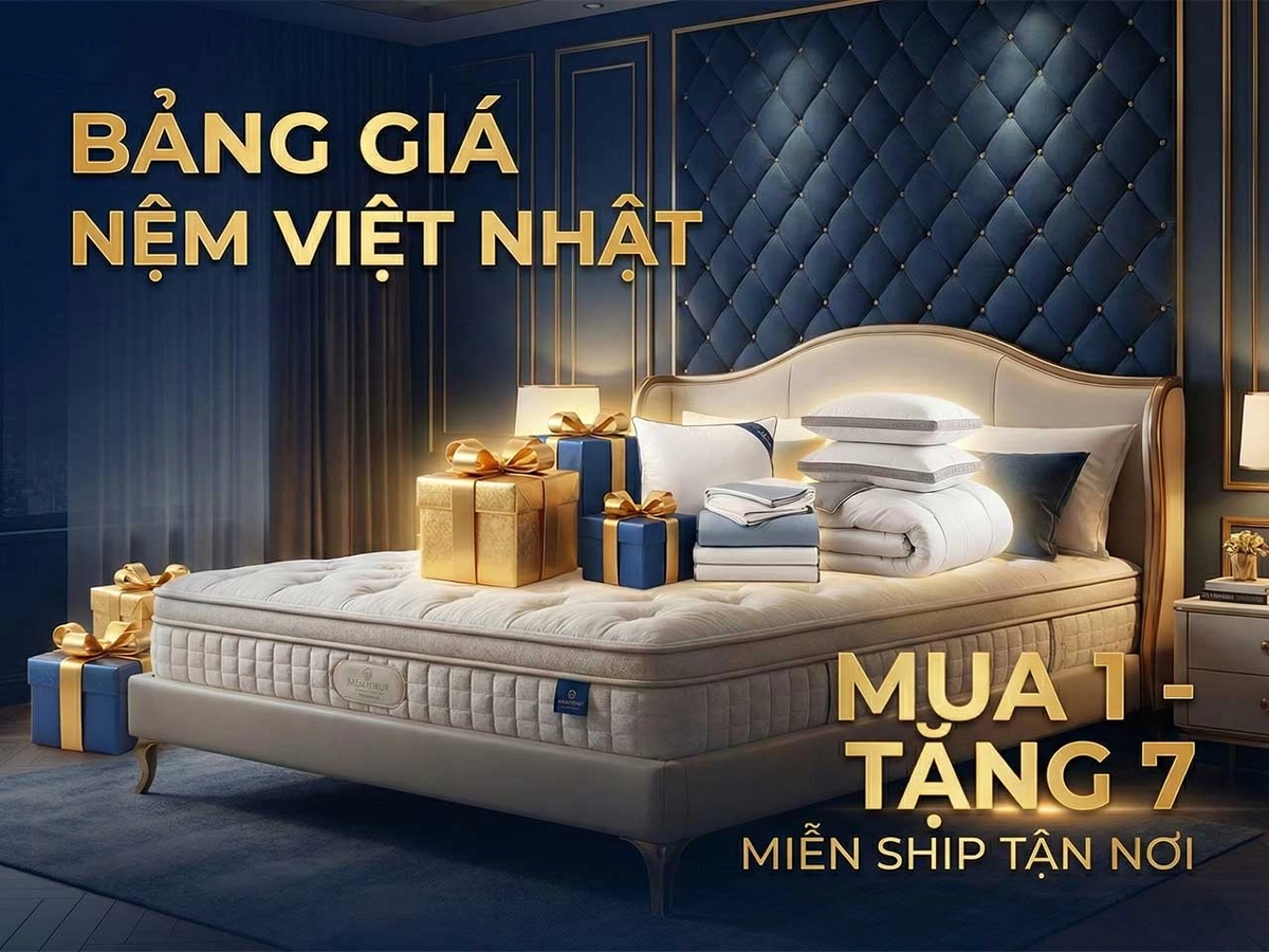 bảng giá nệm Nệm Ưu Việt tại quầy tư vấn