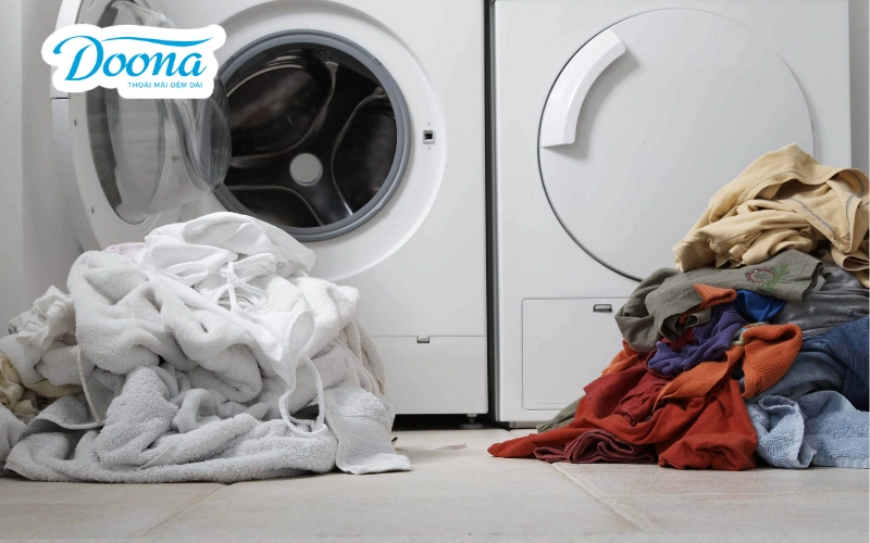 Bảng kiểm vệ sinh chăn ga gối đệm treo tường