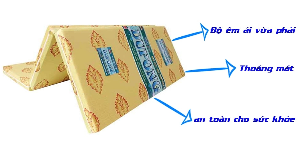 bảng tiêu chí đánh giá nệm Hàn Việt Hải