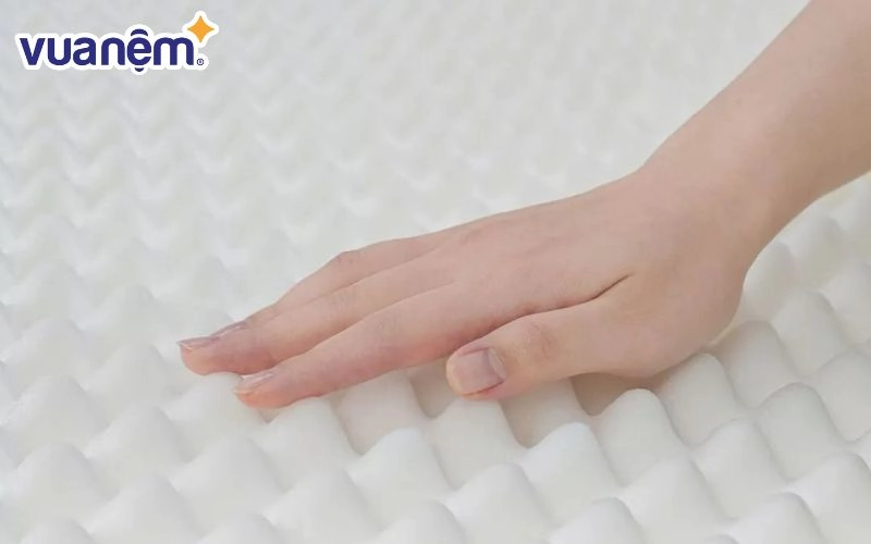 Biểu đồ độ cứng nệm Tempur hỗ trợ cột sống