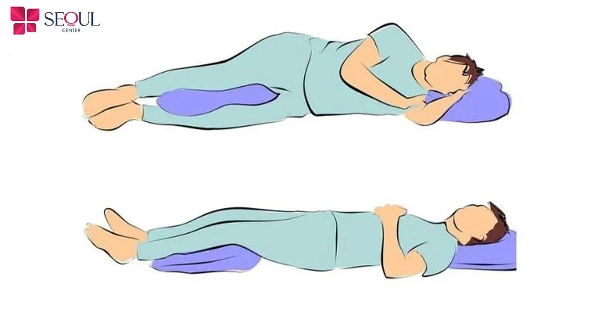 biểu đồ tư thế ngủ và độ cứng nệm