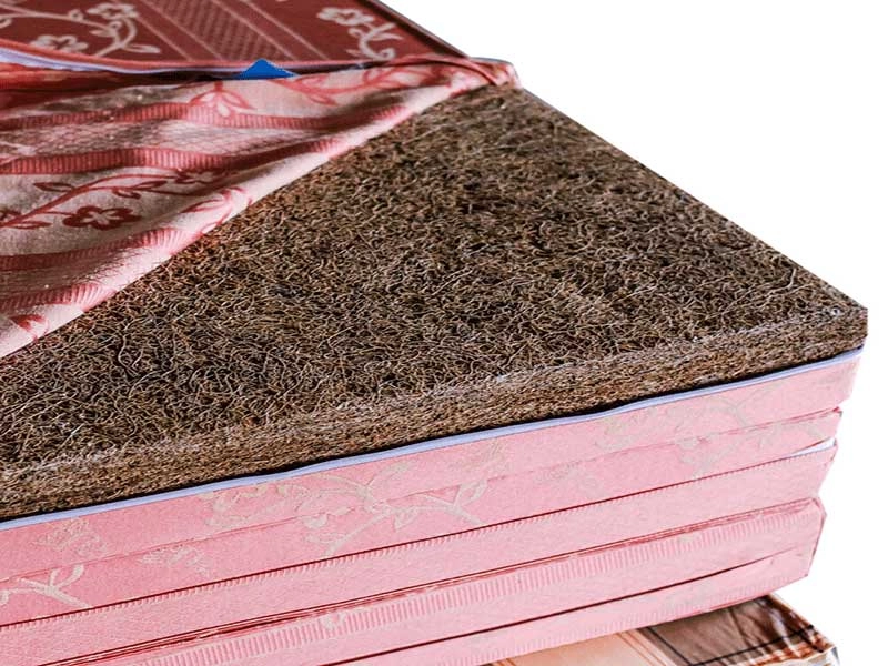 Bộ nệm cũi xơ dừa và cao su cho bé
