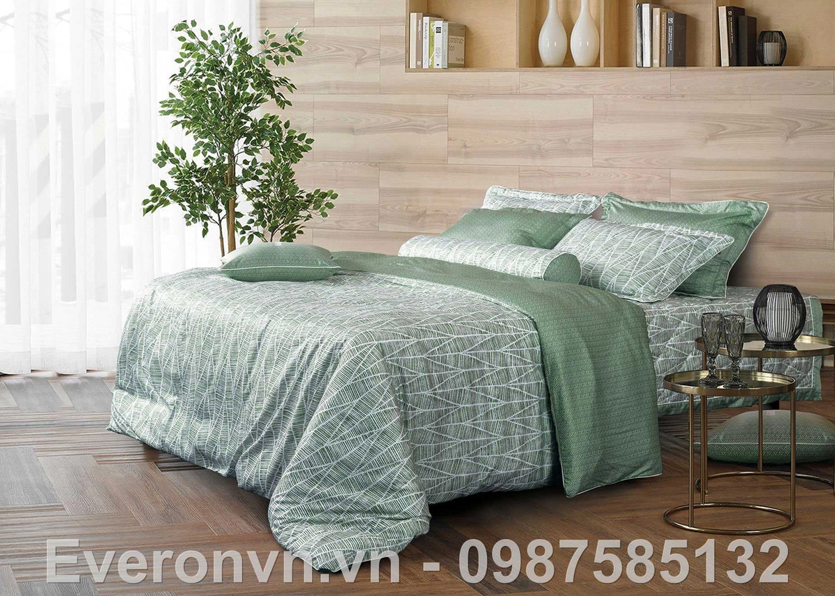 Bộ sưu tập chăn hè Everon tại showroom