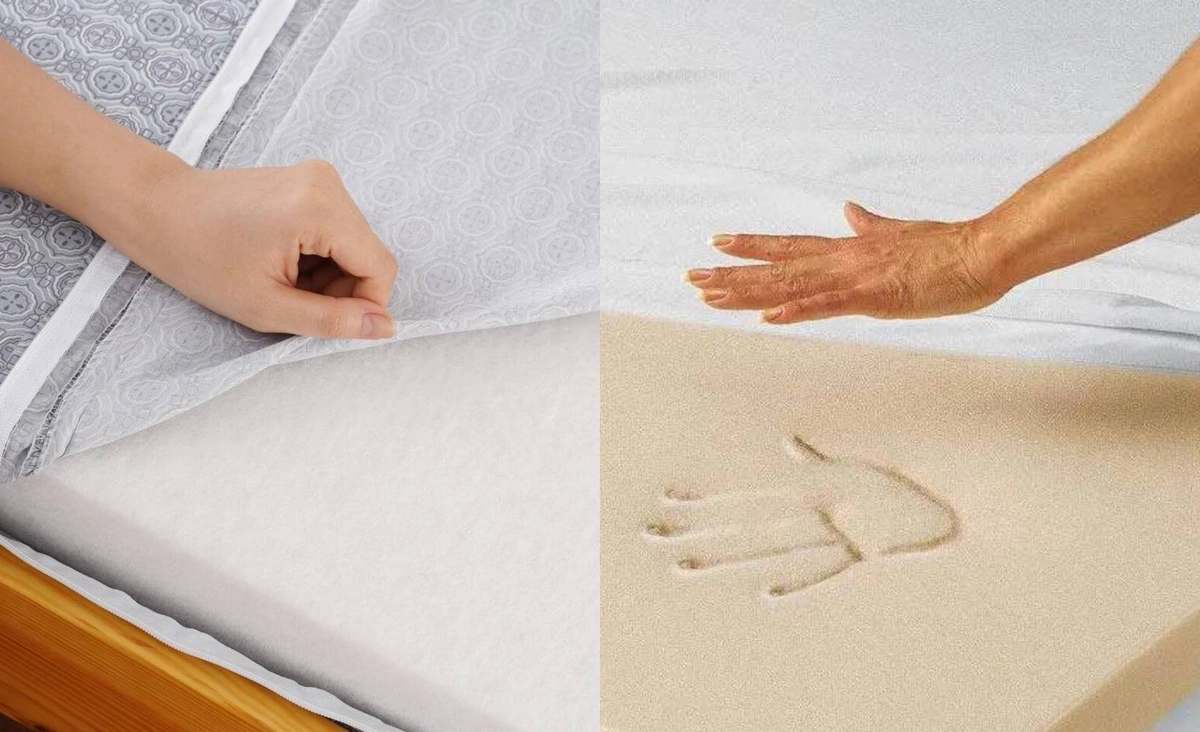 câu hỏi về nệm foam và bông ép