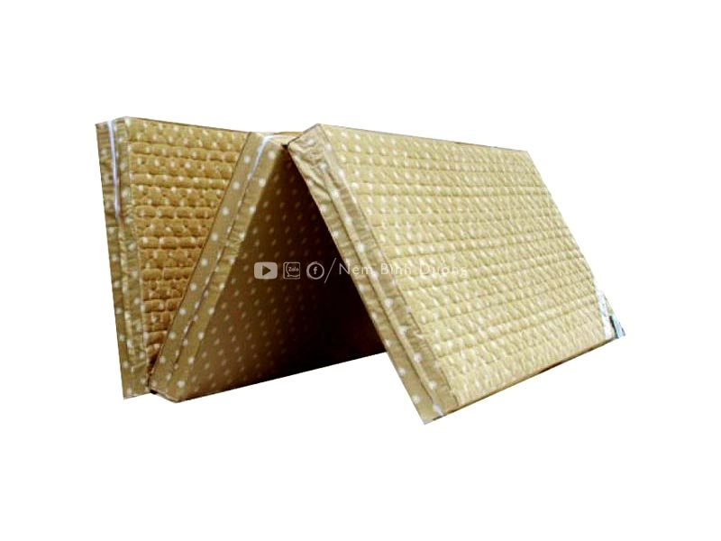 Cấu tạo nệm bông ép hỗ trợ sức khòe cắt lớp