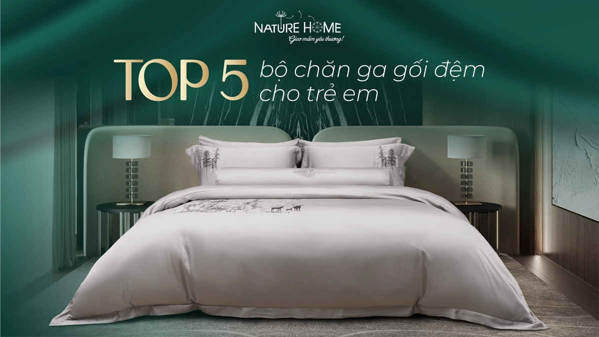 checklist mua chăn ga gối đệm chi tiết minh họa
