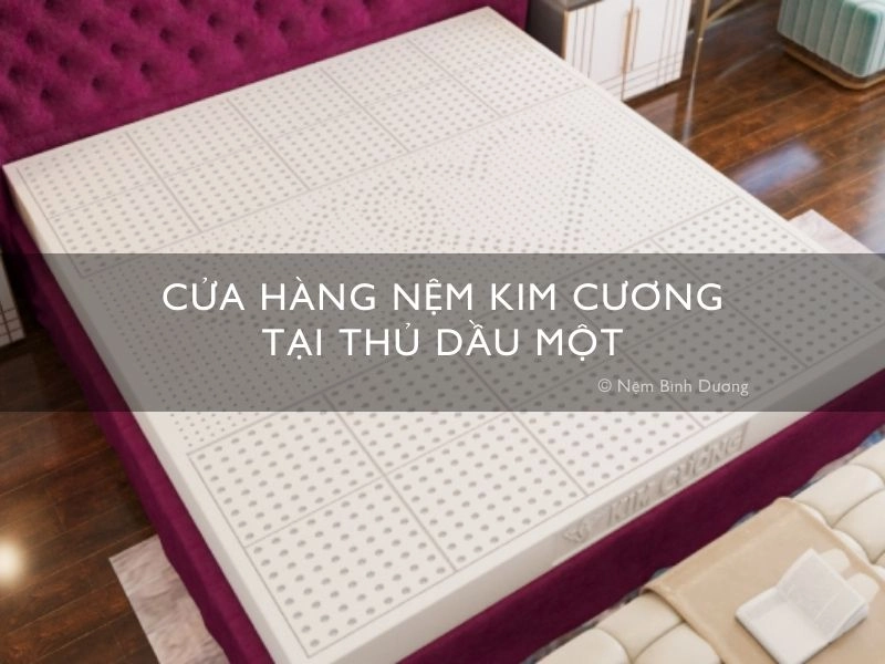 đặt nệm Kim Cương và Thắng Lợi cạnh nhau trên giường