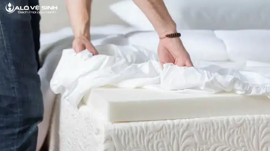 đo đạc khung giường trước khi mua nệm Dunlopillo