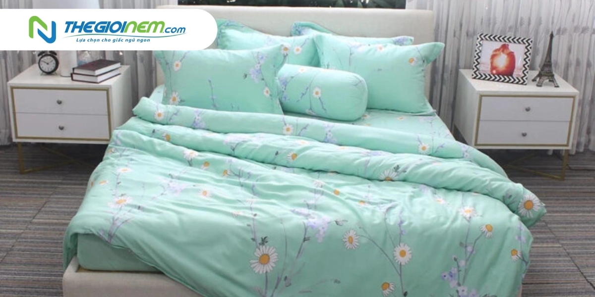 Đo giường chọn size chăn hè Everon chuẩn