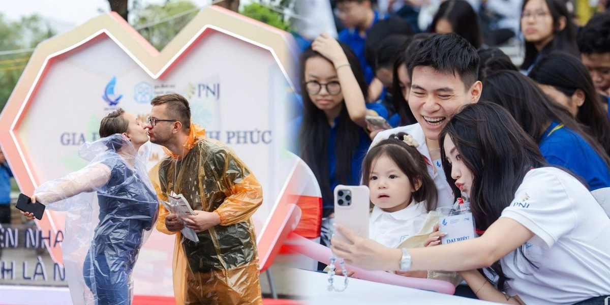 gia đình trẻ trải nghiệm đệm Tuấn Anh Adaptive tại nhà