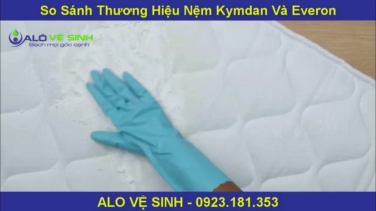 Giải đáp về nệm latex Everon và Kymdan