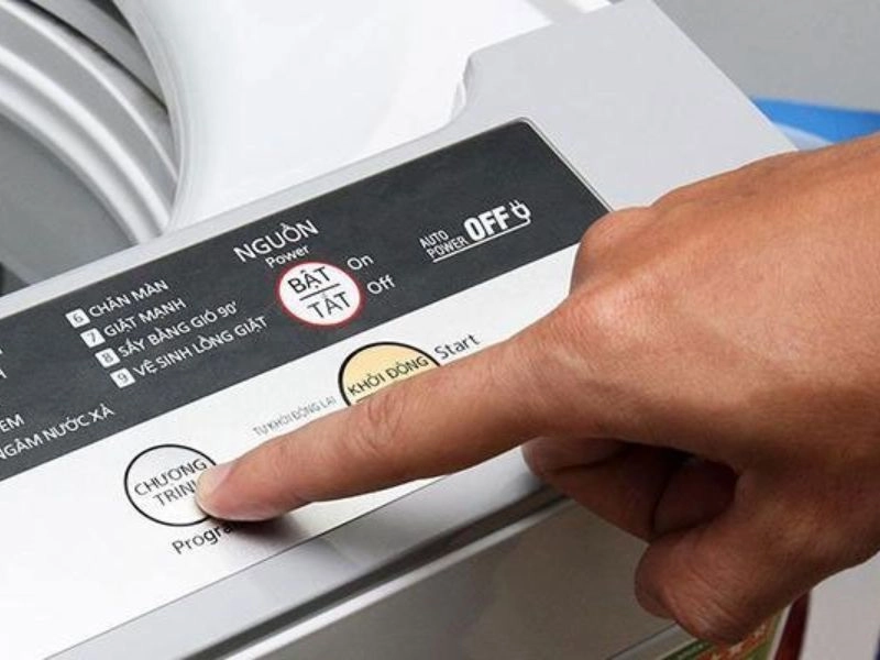 giặt máy nhẹ nhàng ga gối Akemi ở 30 độ