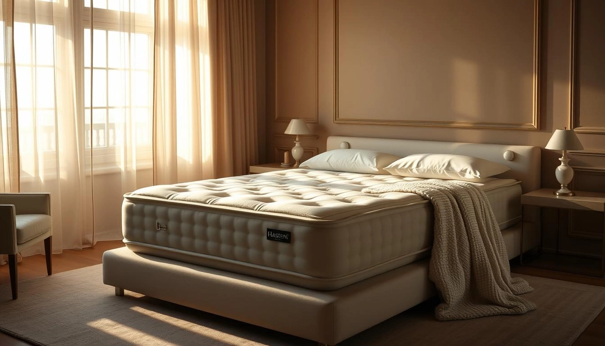 Hästens Vispring Tempur phòng ngủ cao cấp