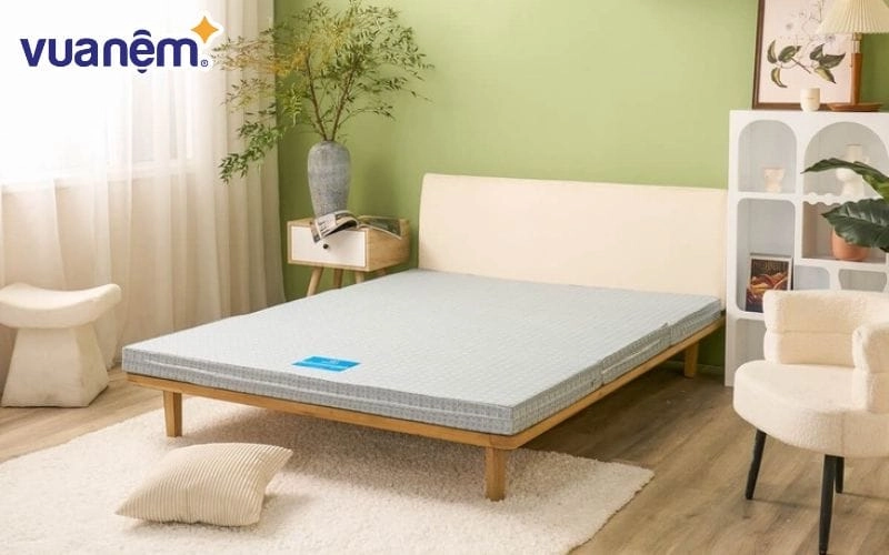 hộp nệm bông ép cuộn nhập khẩu có tem qr