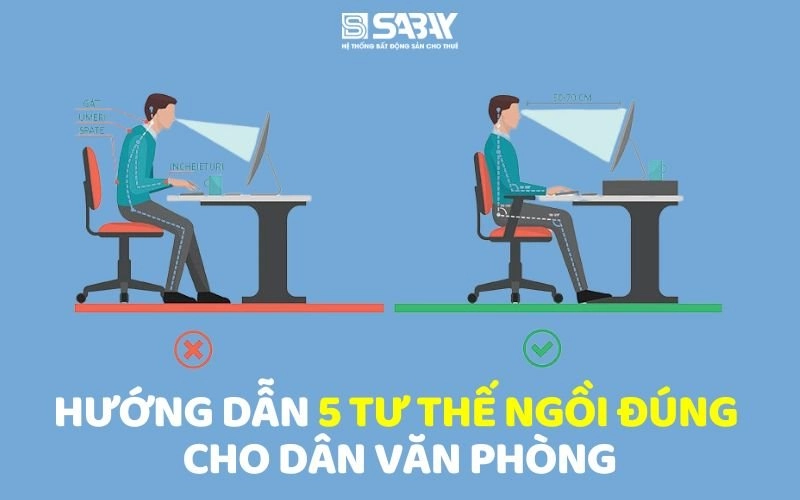 hướng dẫn tư thế ngủ đúng trên đệm văn phòng