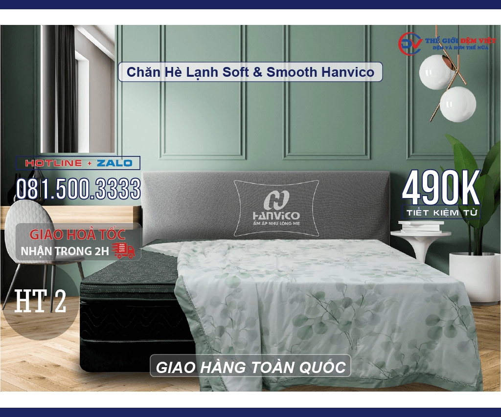 khách hàng quấn chăn hanvico trong đêm se lạnh