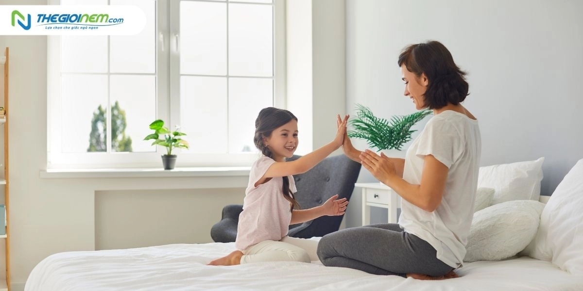 kiểm tra độ lún nệm Liên Á sau thời gian sử dụng