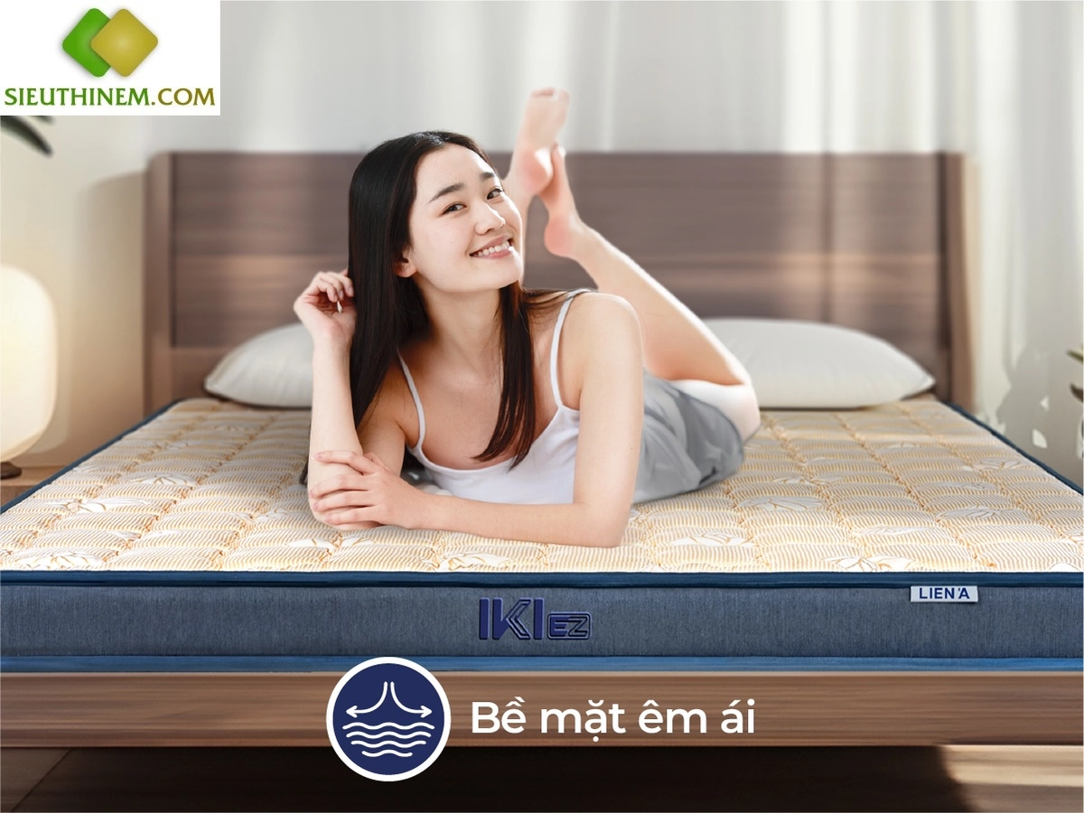 nệm Kymdan Liên Á Dunlopillo Everon trưng bày