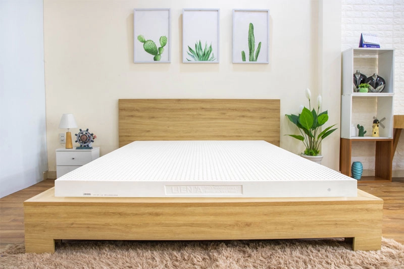 nệm Liên Á thoáng khí với lỗ thông hơi đều