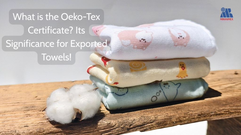 nhãn chứng chỉ oeko tex trên nệm bông ép cuộn