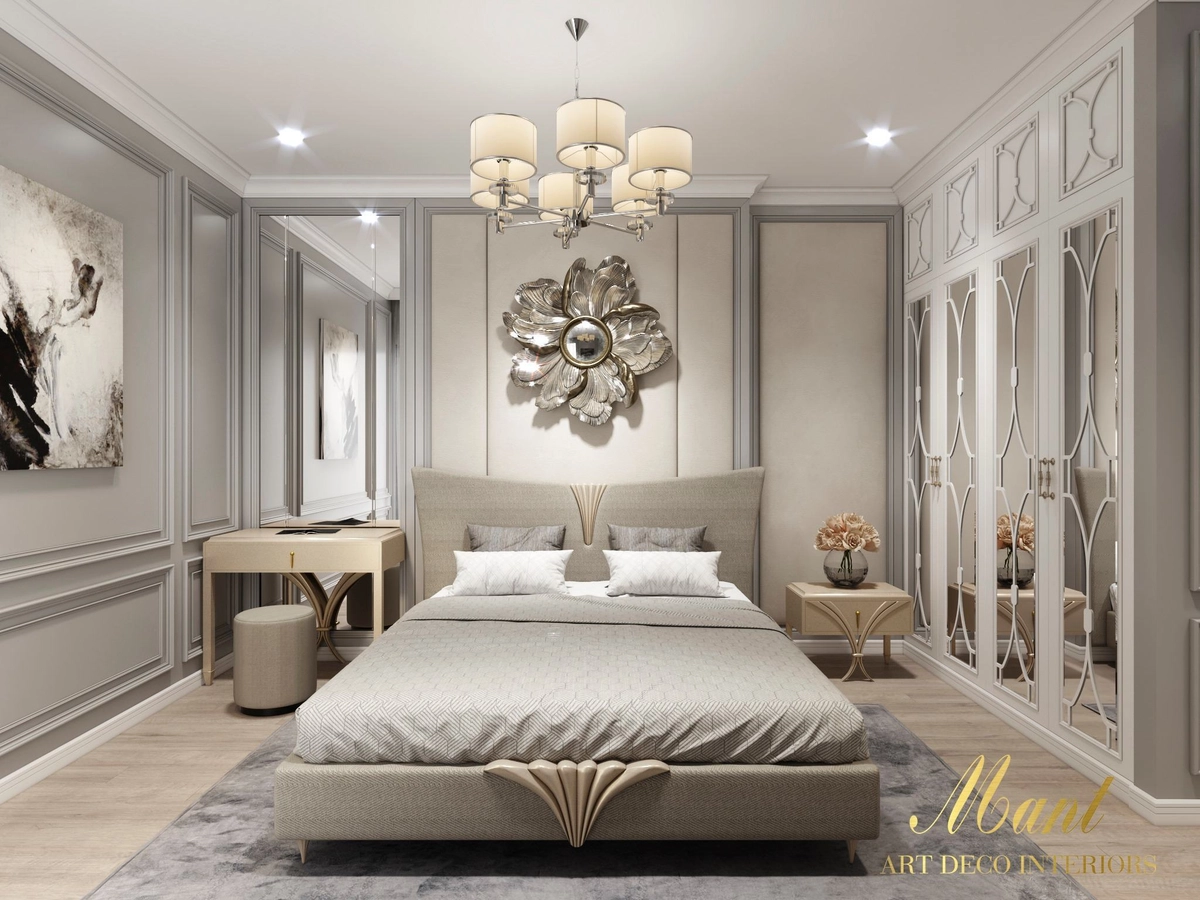 Phòng ngủ với bộ Everon sang trọng đồng bộ