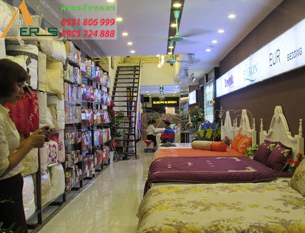 Showroom Everon trải nghiệm chăn ga gối đệm thật