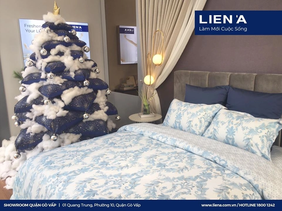 showroom Liên Á trưng bày nhiều dòng nệm