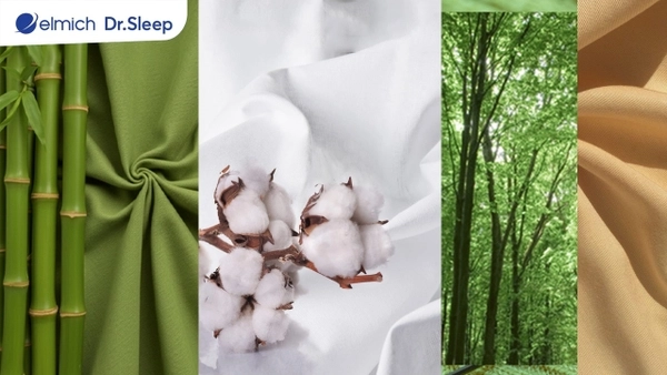 So sánh cotton tencel bamboo của Everon