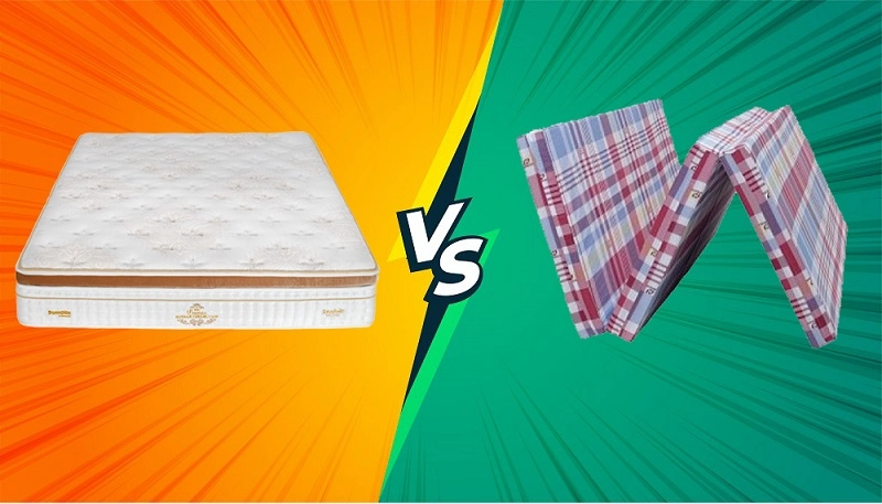 so sánh đệm Everon Artemis với dòng lò xo và foam
