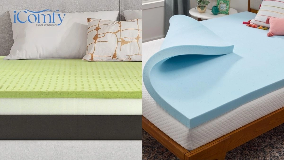 so sánh nệm bông ép cuộn với foam và latex