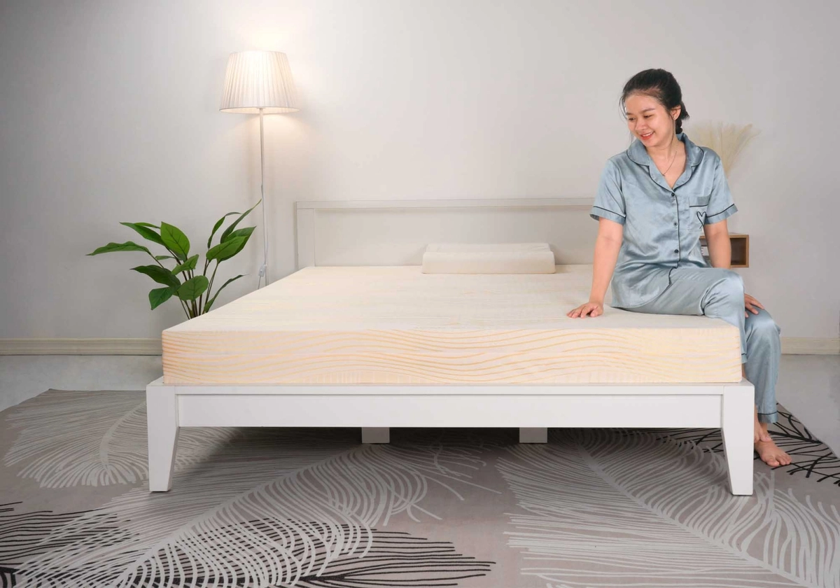 so sánh nệm cao su non bông ép và latex