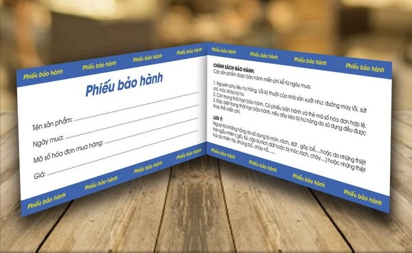 Tem chống giả và phiếu bảo hành Đệm Tuấn Anh
