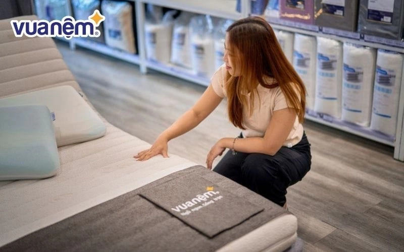 thước đo độ cứng nệm từ mềm đến cứng
